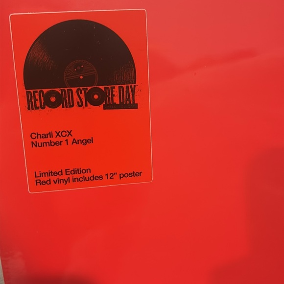 New! Charli XCX - Number 1 Angel on Red Vinyl LP RSD 2025 Record Store Day 25 - Picture 2 of 3